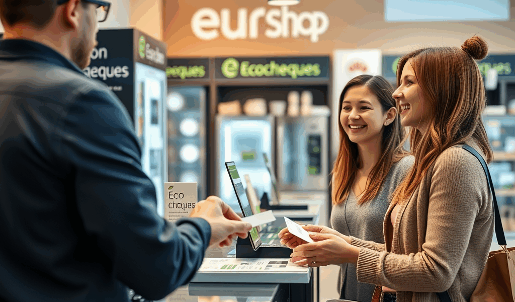 Betalen met Ecocheques bij Euro Shop